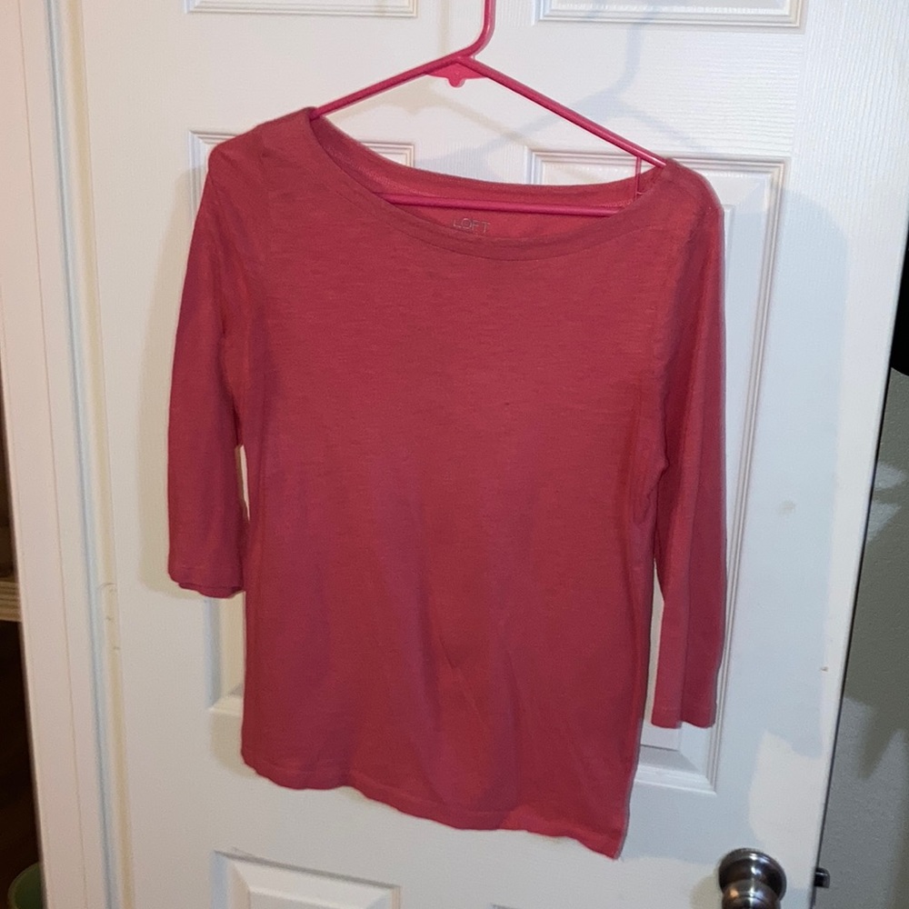 LOFT 3/4 sleeve shirt